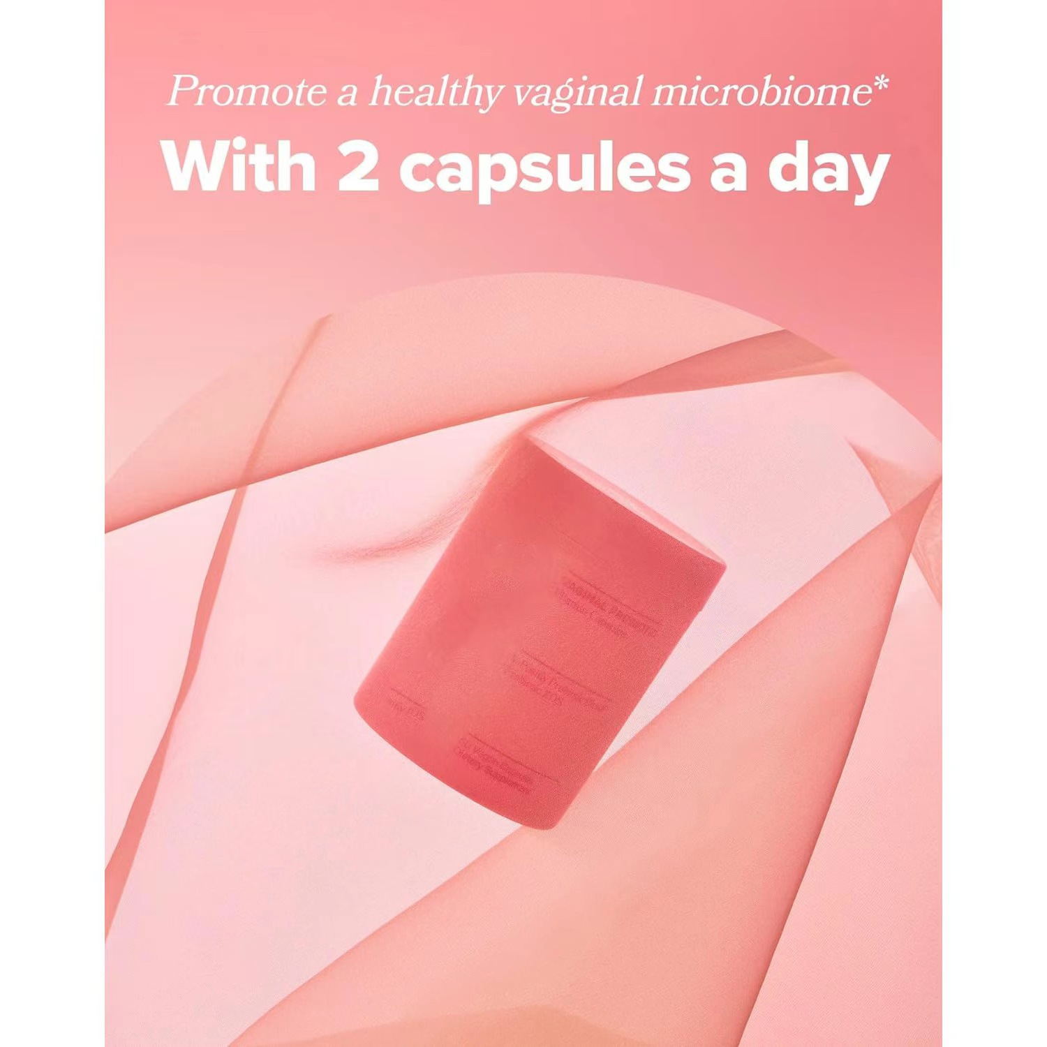 Women's Vaginal Probiotic & Prebiotic Health Capsules