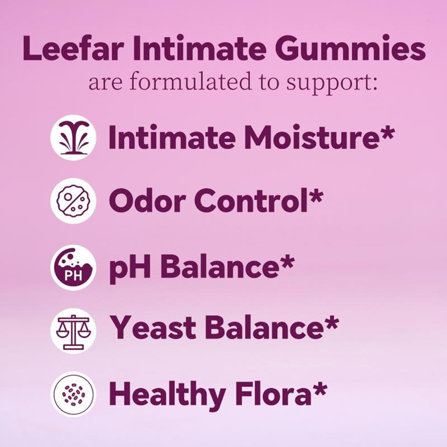 Feminine Probiotic Gummies for Women – Intimate Health, pH & Odor Balance Support
