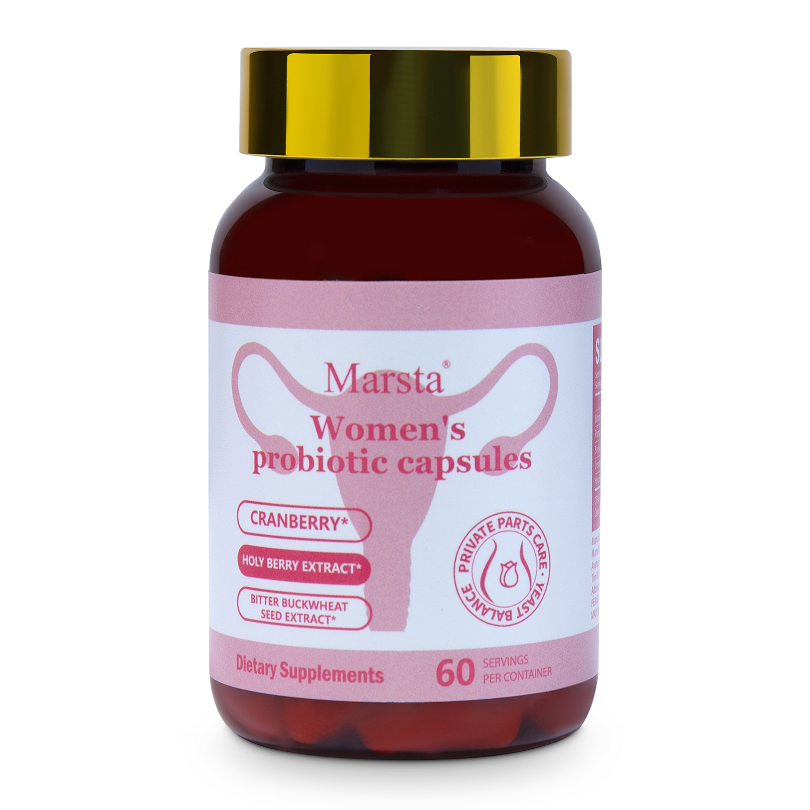 Women's Probiotic Capsules – Intimate Health & Yeast Balance Support