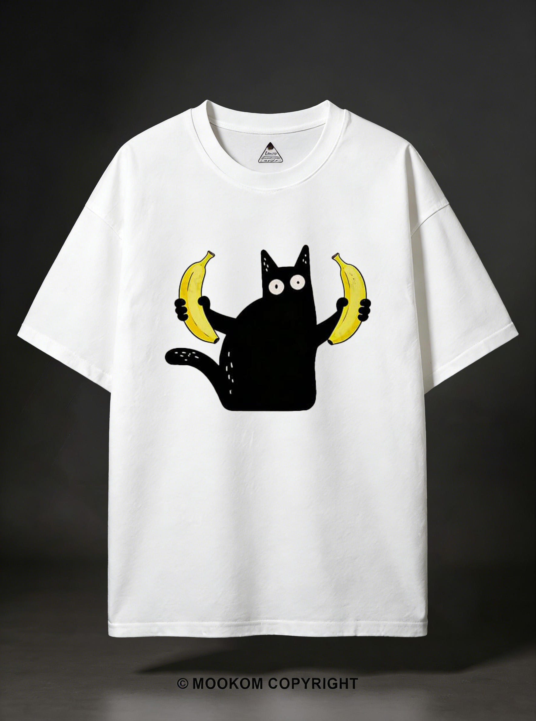 Feline Absurdity Flux Banana Balance Washed Tee