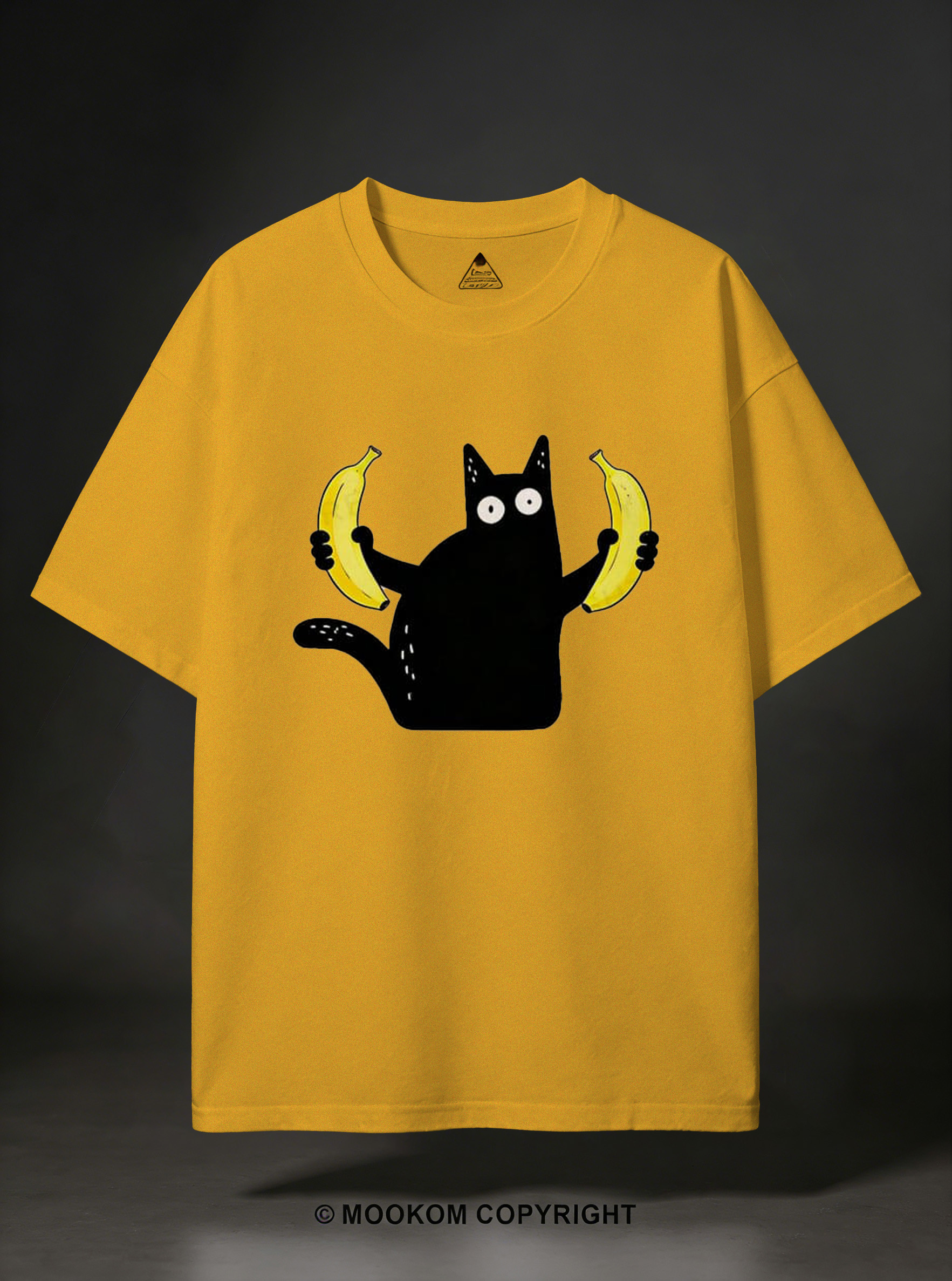 Feline Absurdity Flux Banana Balance Washed Tee