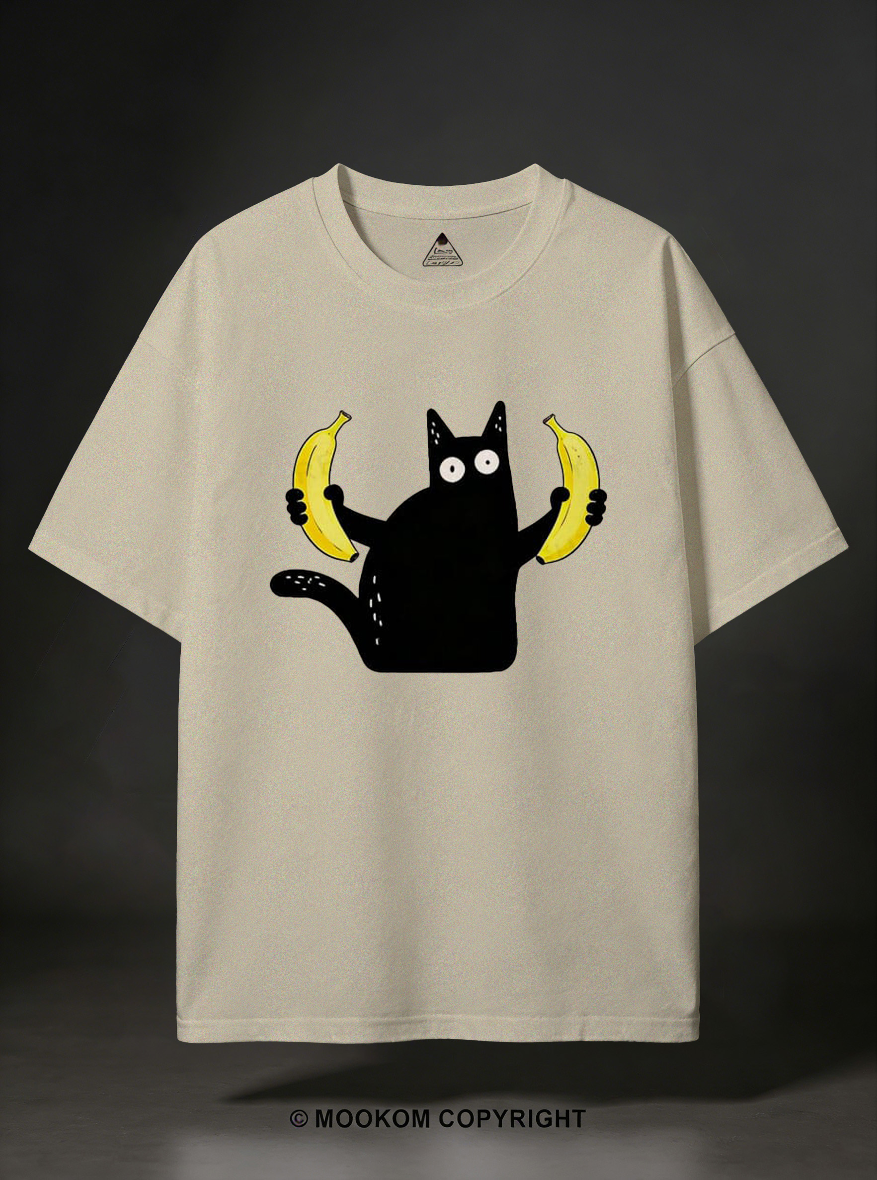 Feline Absurdity Flux Banana Balance Washed Tee