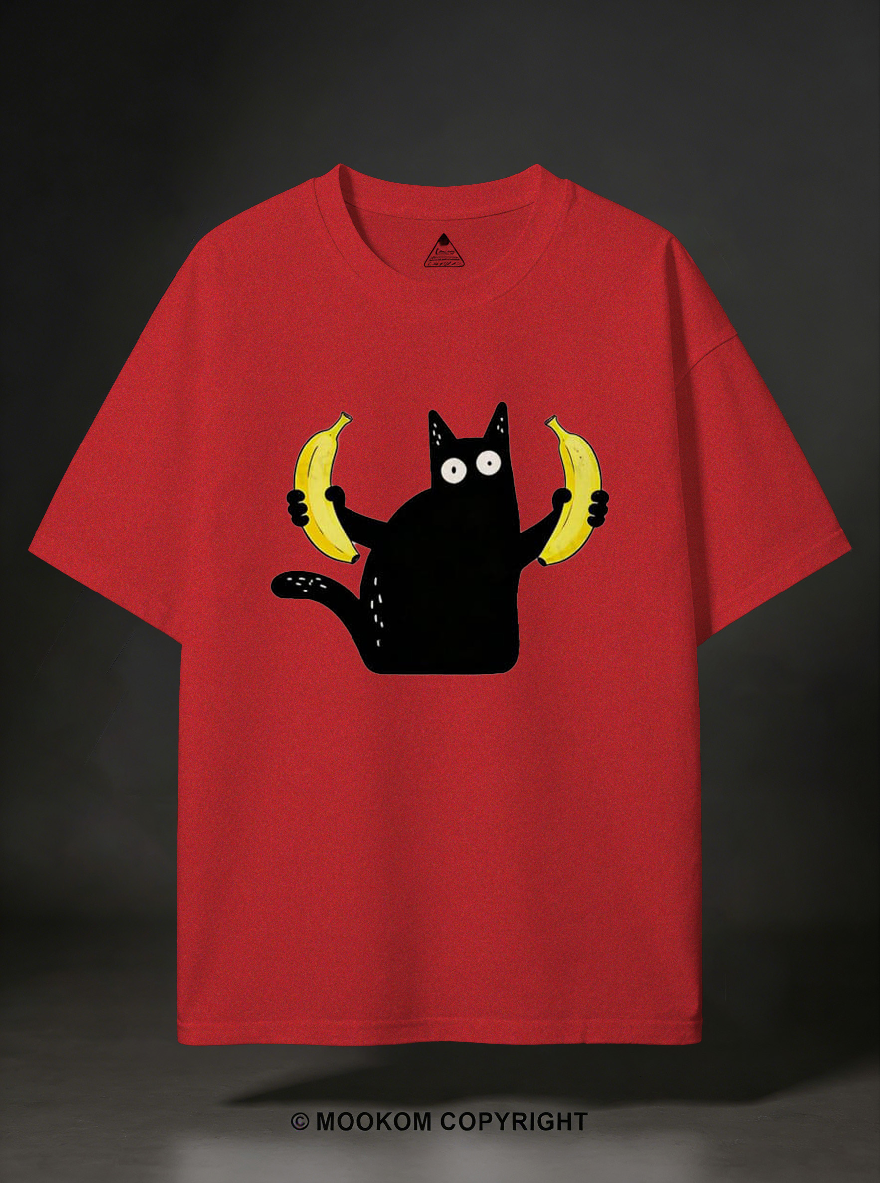 Feline Absurdity Flux Banana Balance Washed Tee