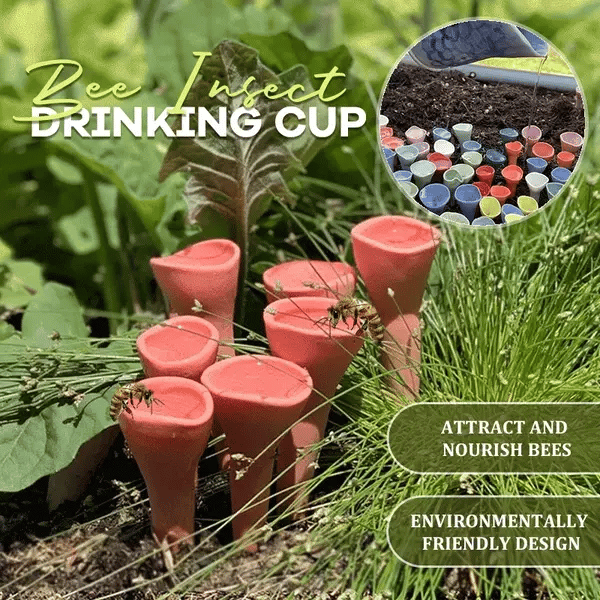 💐🐝Bee Insect Drinking Cup - A SET (5PCS)