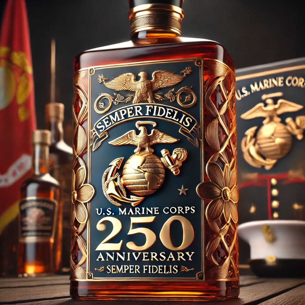[Copy]🔥Limited Edition🎁250th Anniversary U.S. Military Commemorative Bottle
