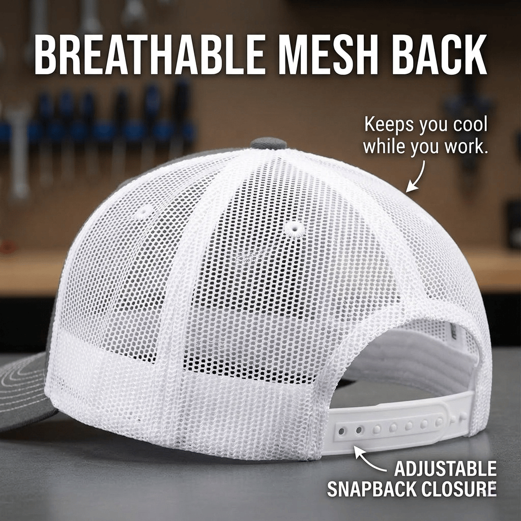 Breathable Mesh Back