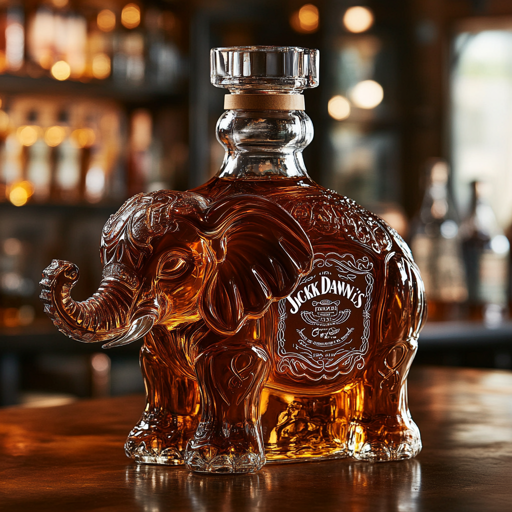 Animal Whiskey Bottles