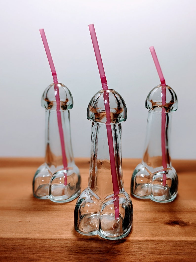 🔥Penis Shape Glass Bachelorette Party