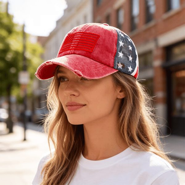 Bold Freedom Ponytail Cap