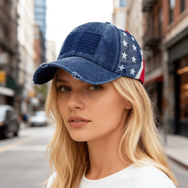Bold Freedom Ponytail Cap