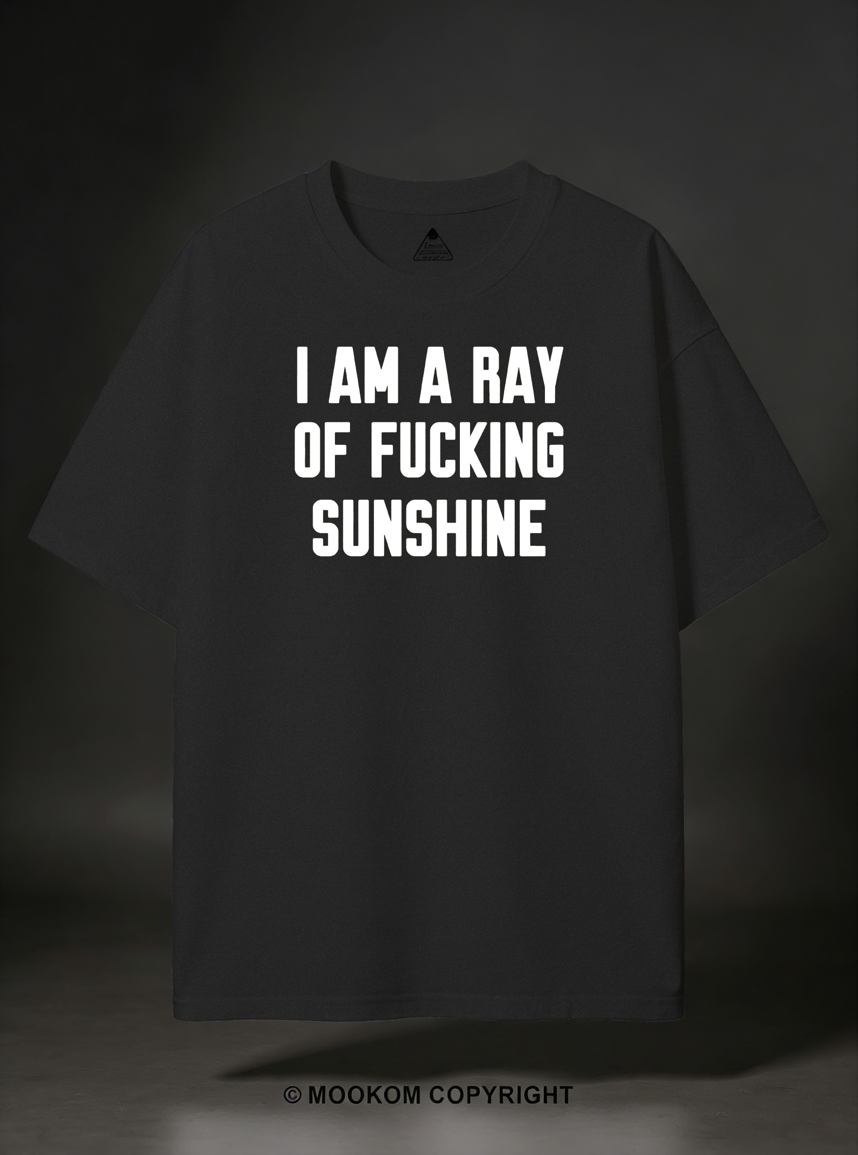 I AM A RAY OF FUCKING SUNSHINE Print Casual Short Sleeve T-shirt