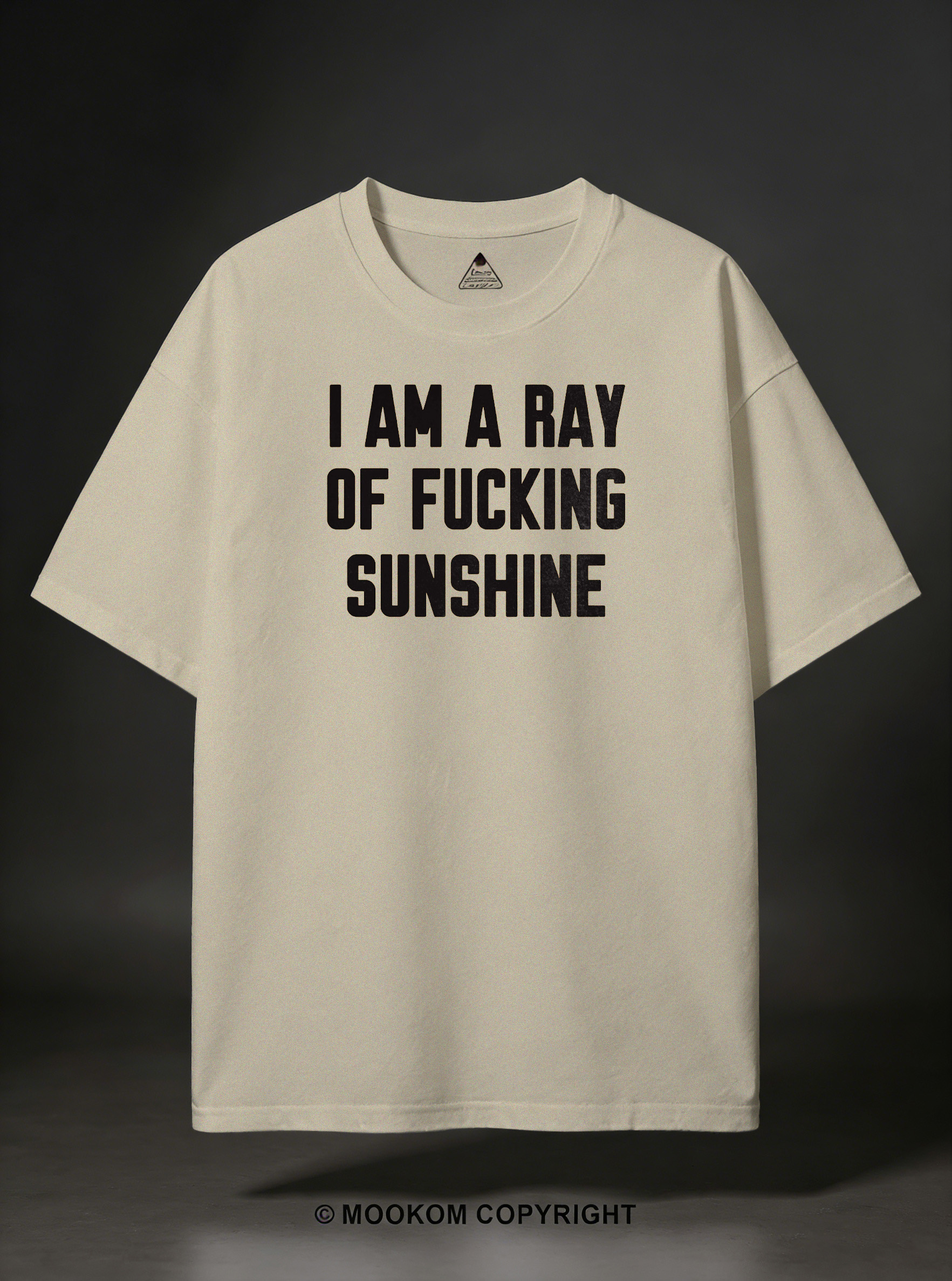 I AM A RAY OF FUCKING SUNSHINE Print Casual Short Sleeve T-shirt