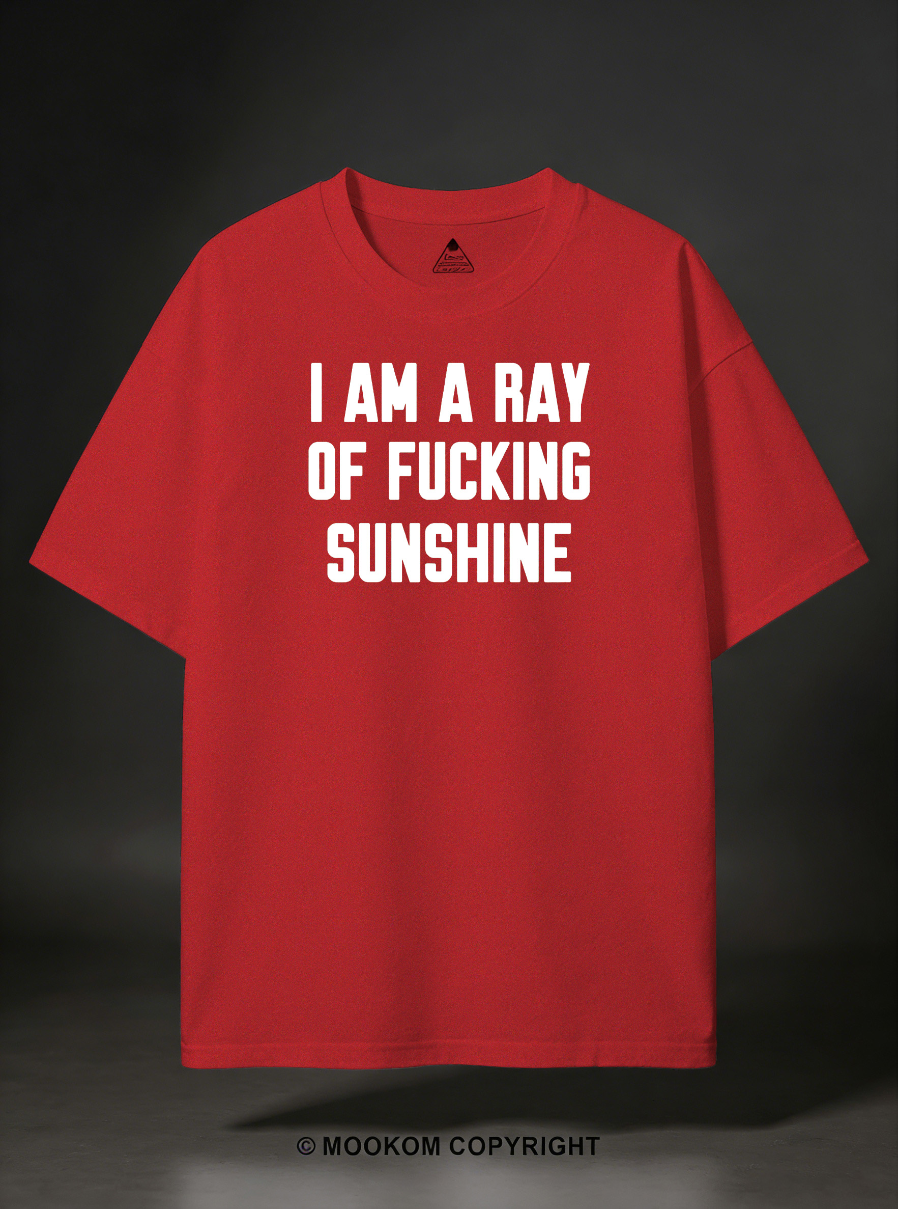 I AM A RAY OF FUCKING SUNSHINE Print Casual Short Sleeve T-shirt