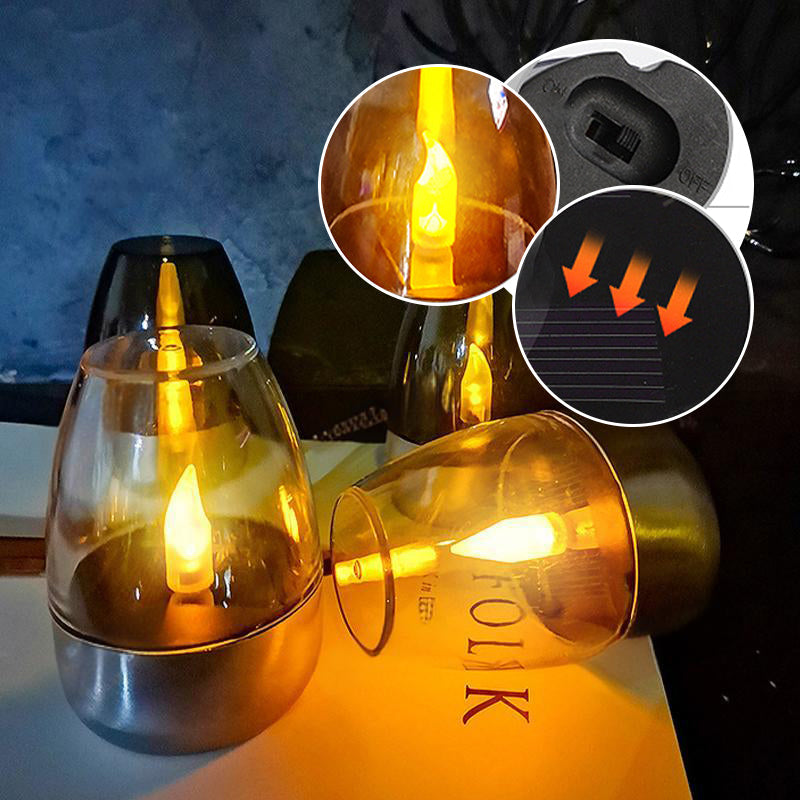 ☀️ Solar Flickering Tea Lights – Realistic Flame Effect, Dusk-to-Dawn Auto On, IP65 Waterproof & 6-8 Hours of Ambient Garden Light 🌙