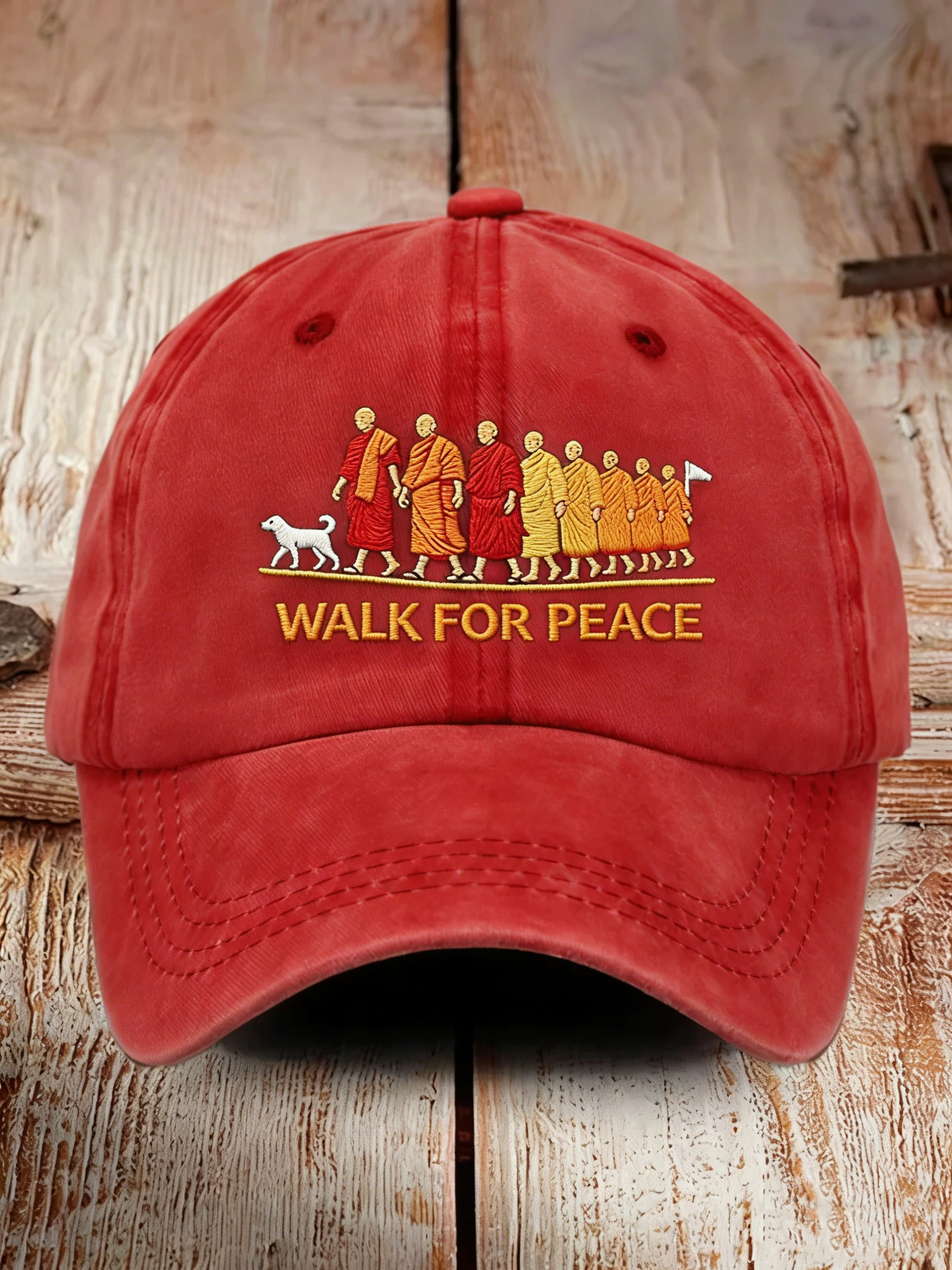 🎉Peace Walking Monks Hat
