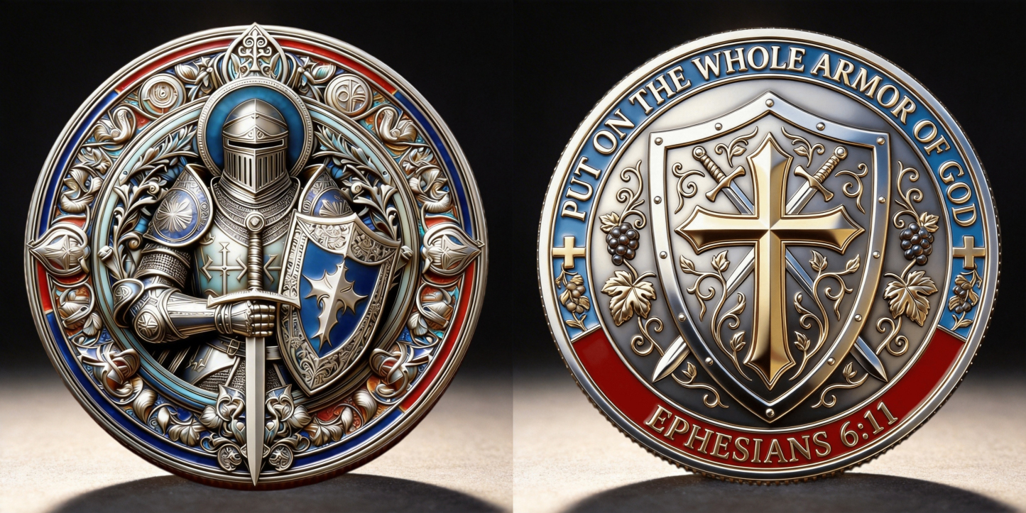 ⚡️Last Day 60% OFF - Brotherhood of Knights Commemorative Coin ⚔️🛡️
