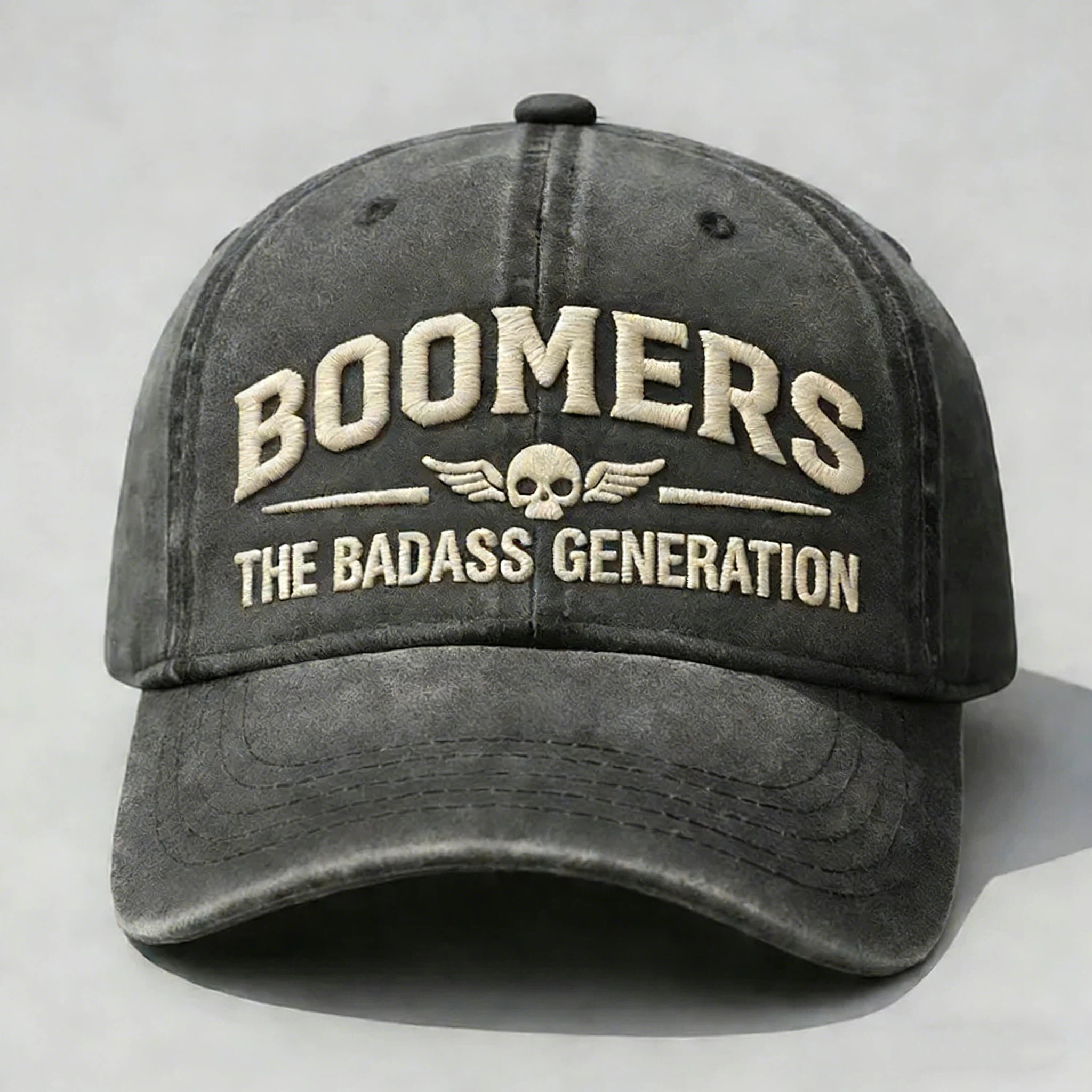 Boomers The Badass Generation Embroidery Cap