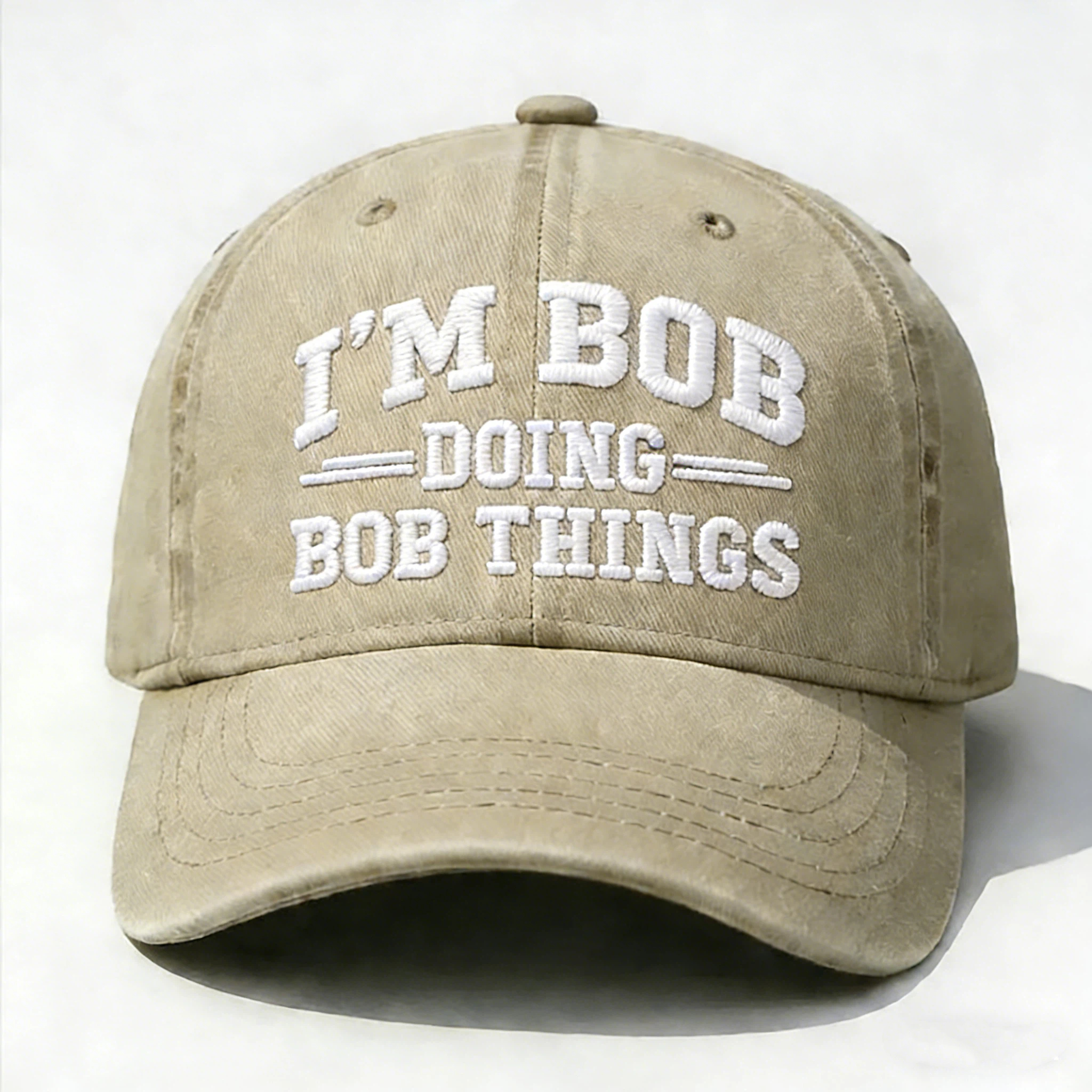 I'm Bob Doing Bob Things Embroidery Cap