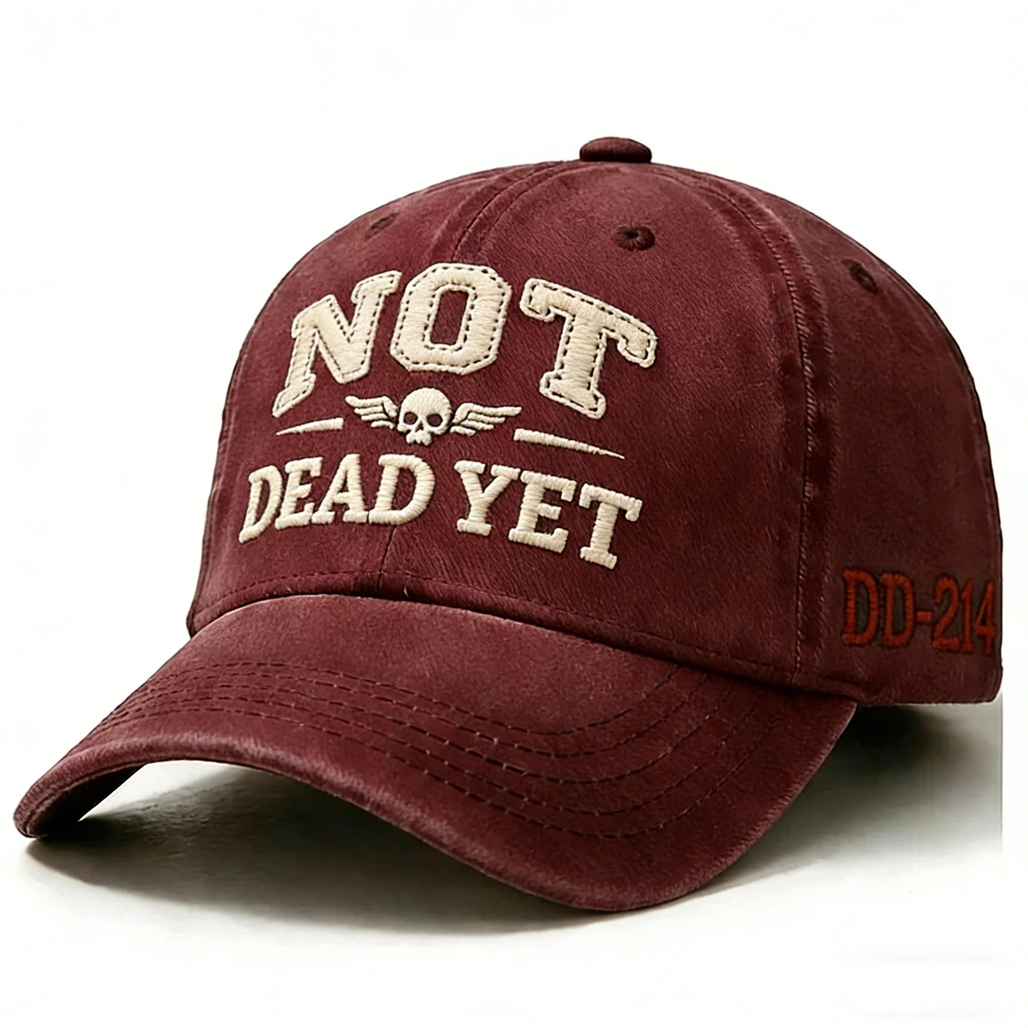 🏆Flash Sale 60% OFF✨Not Dead Yet Embroidery Cap🎁Buy 3 Free Shipping