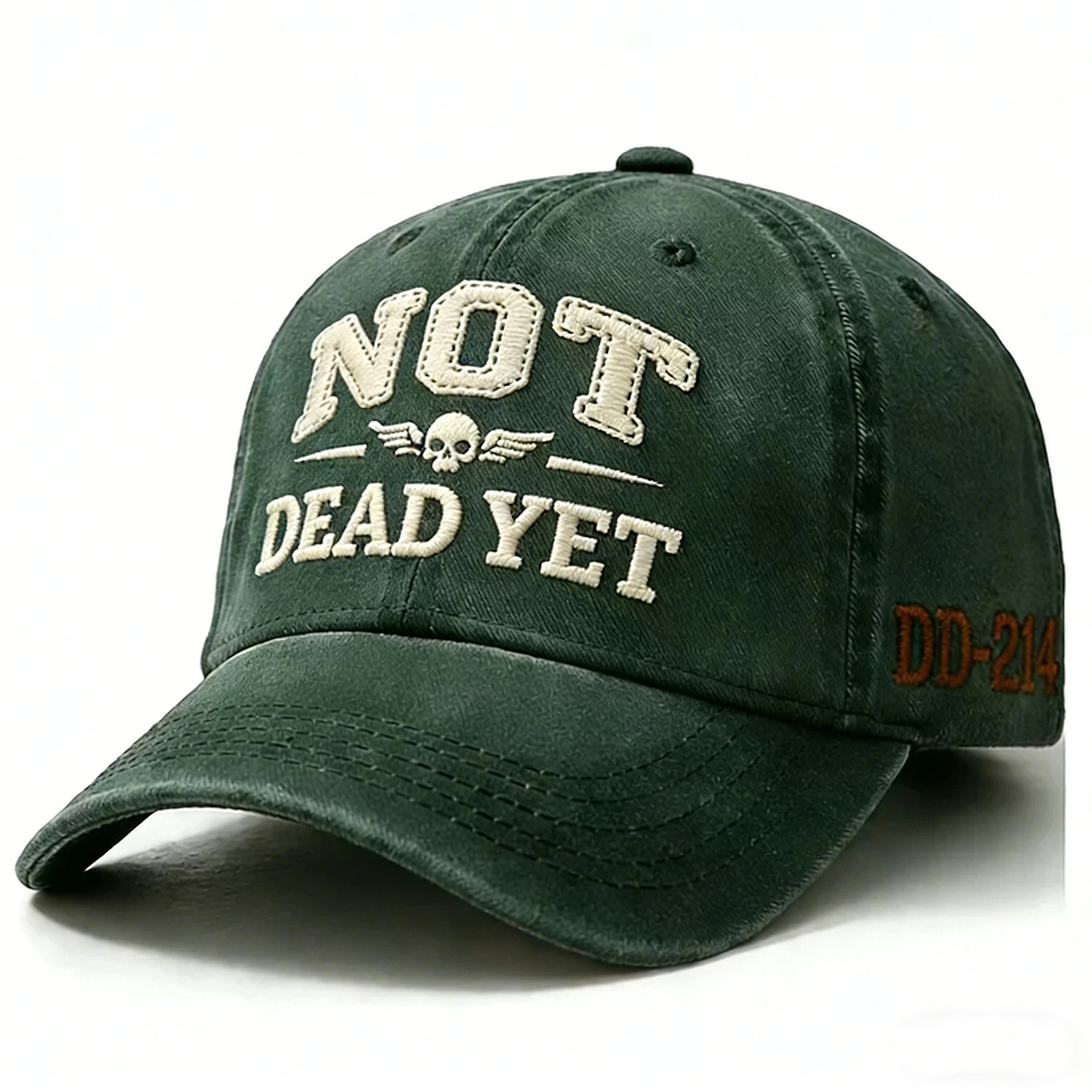 🏆Flash Sale 60% OFF✨Not Dead Yet Embroidery Cap🎁Buy 3 Free Shipping