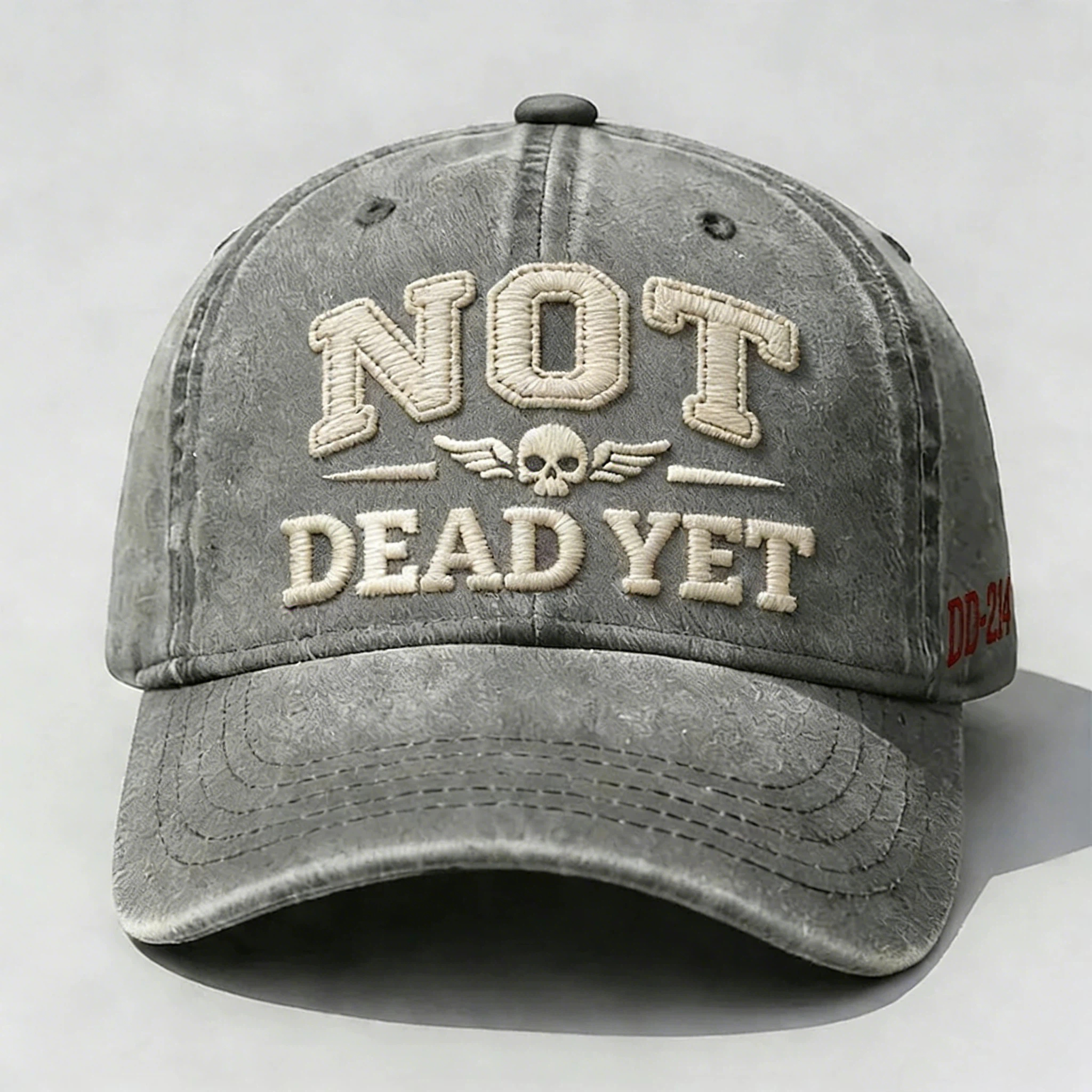 🏆Flash Sale 60% OFF✨Not Dead Yet Embroidery Cap🎁Buy 3 Free Shipping