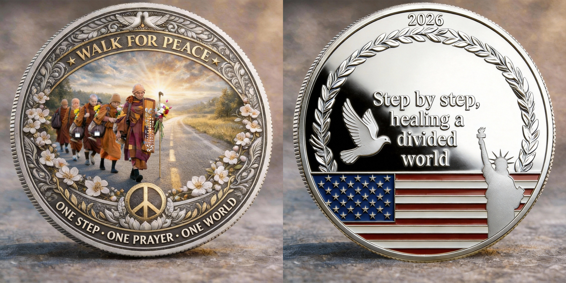 🎉Last Day 49% OFF -2026 Peace Mission Journey Commemorative Coin