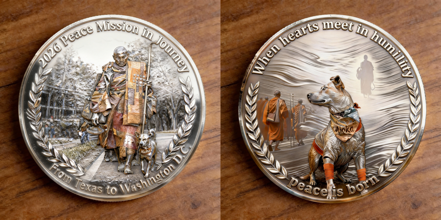 🎉Last Day 49% OFF -2026 Peace Mission Journey Commemorative Coin