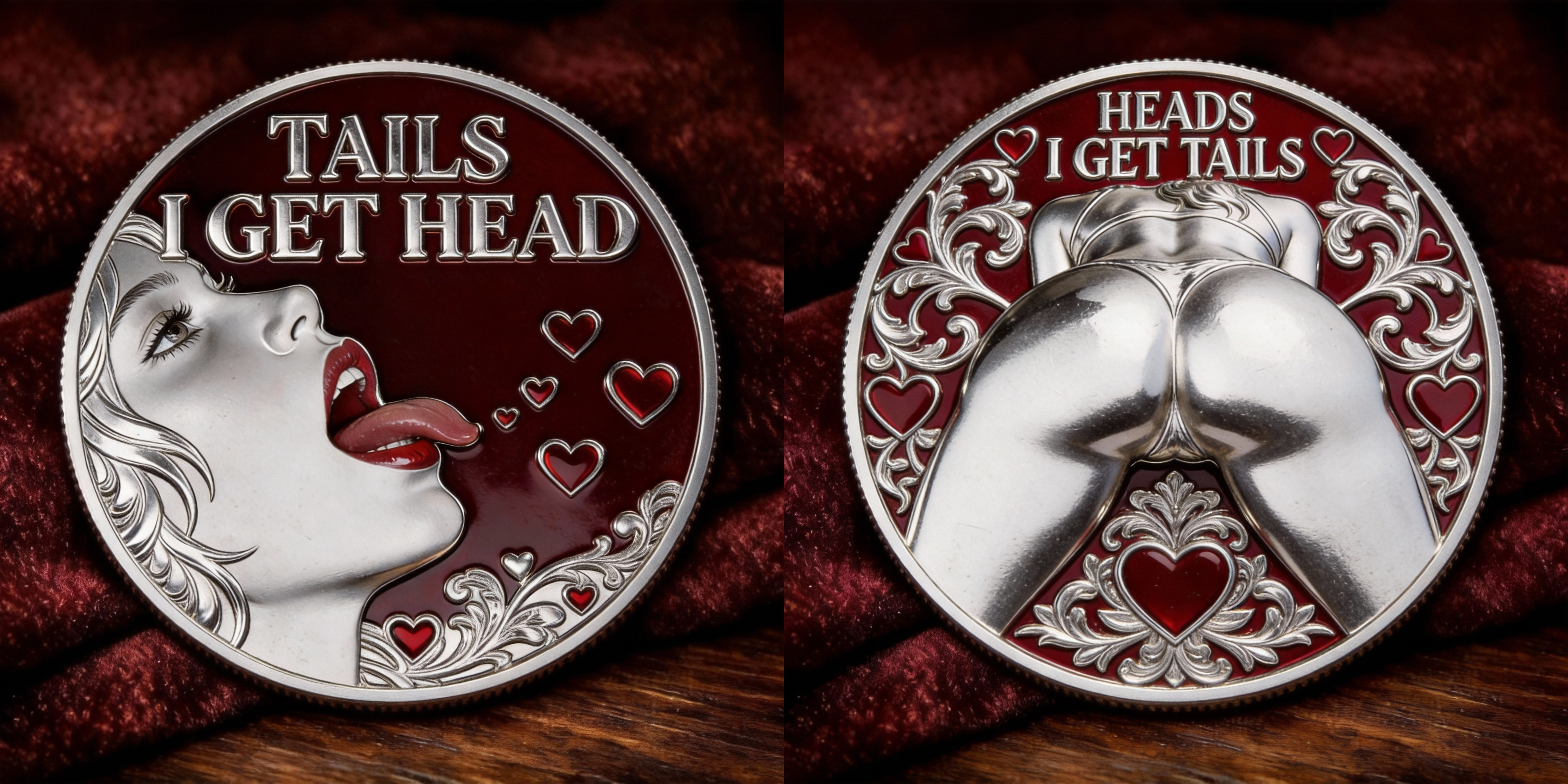 ❤️The Lucky Desire Commemorative Coin (Heads I Get Tail / Tails I Get Head)