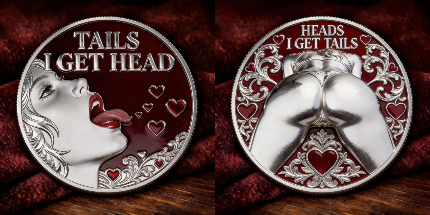 ❤️The Lucky Desire Commemorative Coin (Heads I Get Tail / Tails I Get Head)