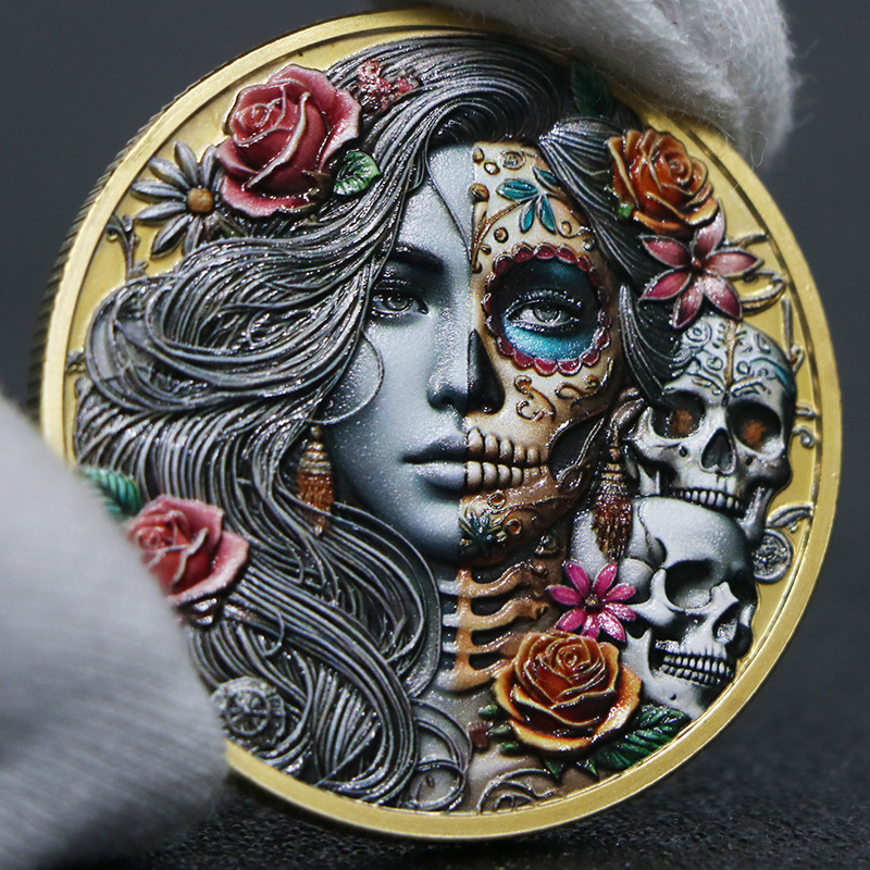 Rose Mechanical Lady Commemorative Coin