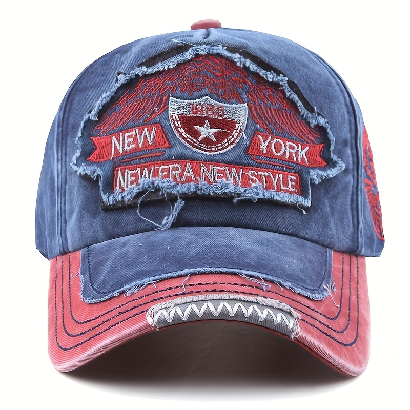 New York Urban Vintage Embroidered Baseball Cap