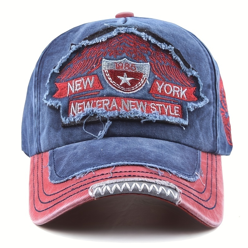 New York Urban Vintage Embroidered Baseball Cap