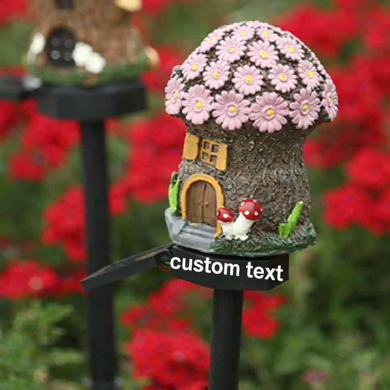 🏡✨ Magical Solar Garden Cottage Lights ✨🌼