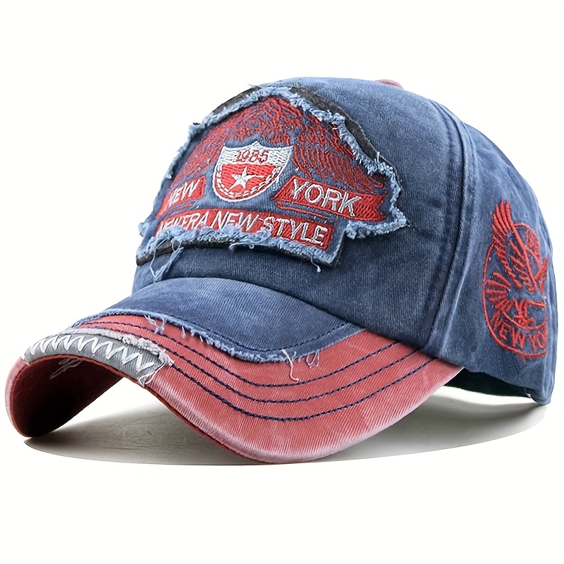 New York Urban Vintage Embroidered Baseball Cap
