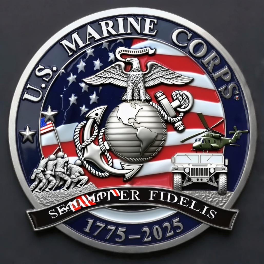 250th Anniversary U.S. Military Commemorative silver Coins