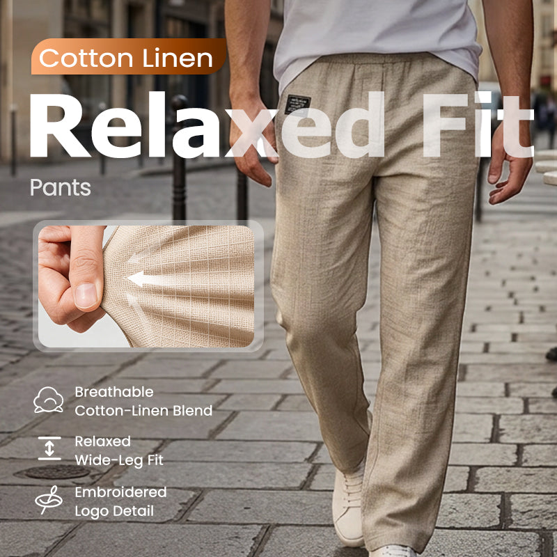 🔥Lowest price of the year — last week only!🔥Breathable Straight-Leg Trousers for Men