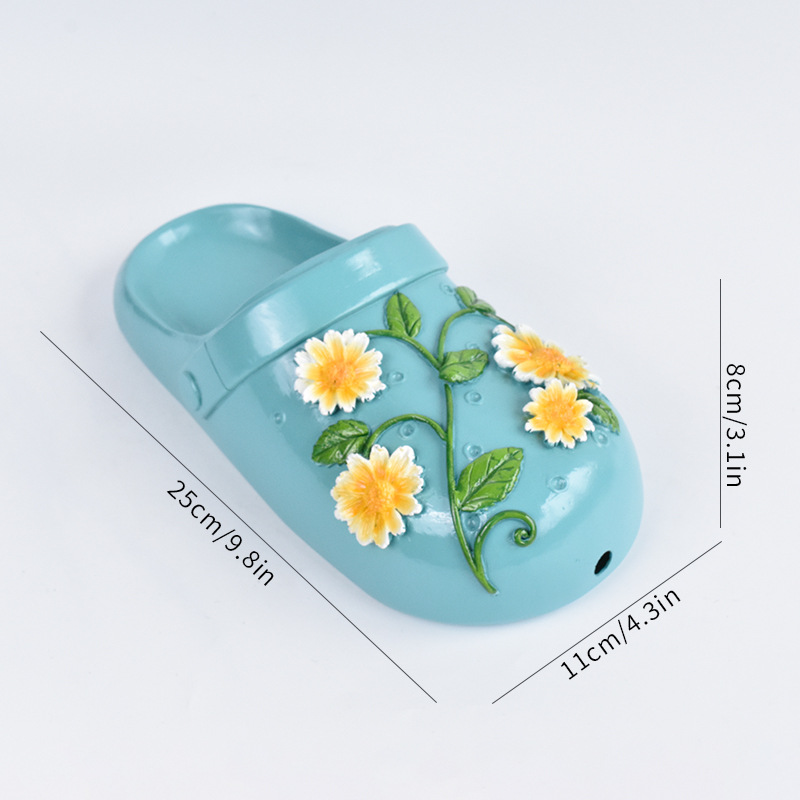 Creative Hanging Slipper Planter for Balcony Wall