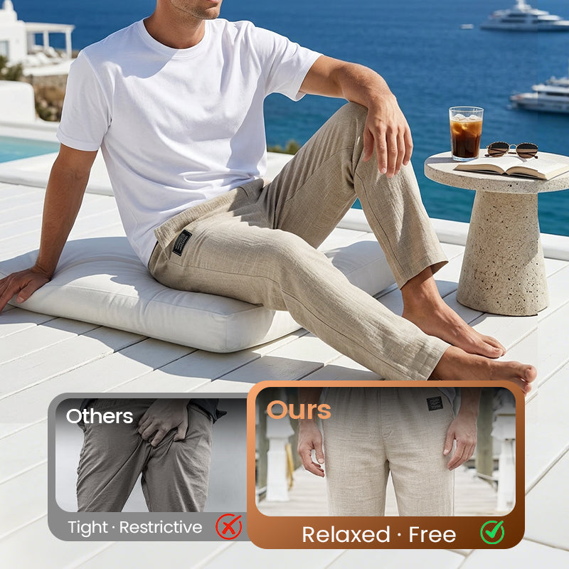 🔥Lowest price of the year — last week only!🔥Breathable Straight-Leg Trousers for Men