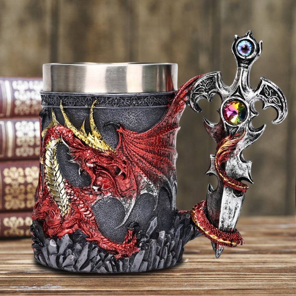 🦖 Vintage Pterosaur Beer Stein