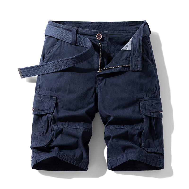 Crestsport Casual Cotton Camo Multi-pocket Men Shorts
