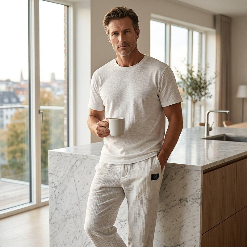 🔥Lowest price of the year — last week only!🔥Breathable Straight-Leg Trousers for Men