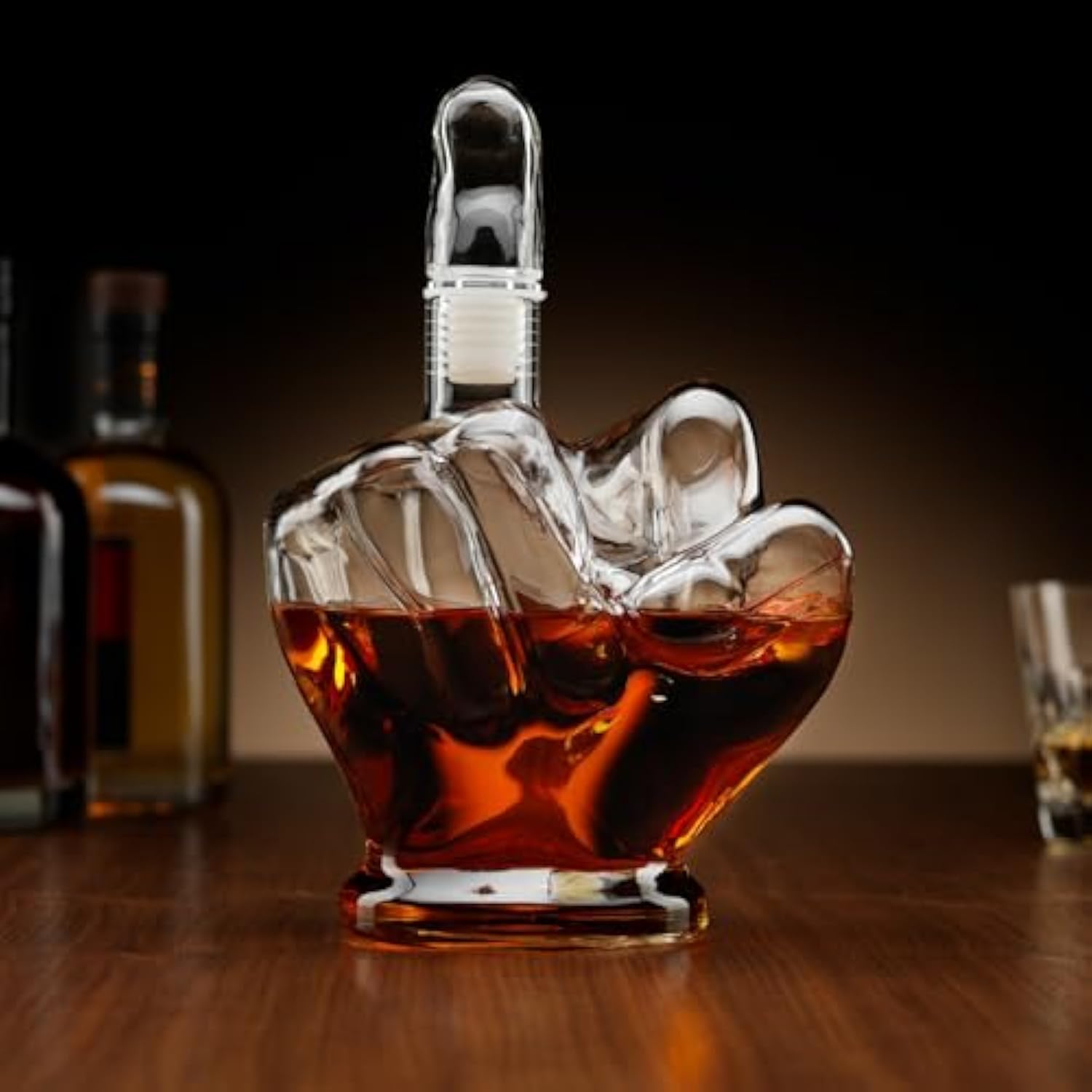 Middle Finger Decanter