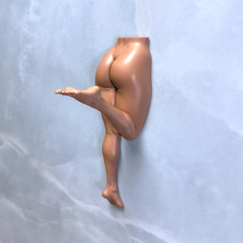 Funny Human Body Wall Hook