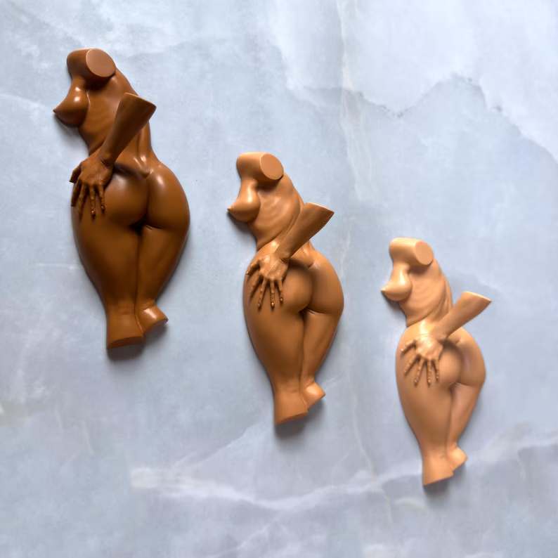 🍑Funny Human Body Wall Hook