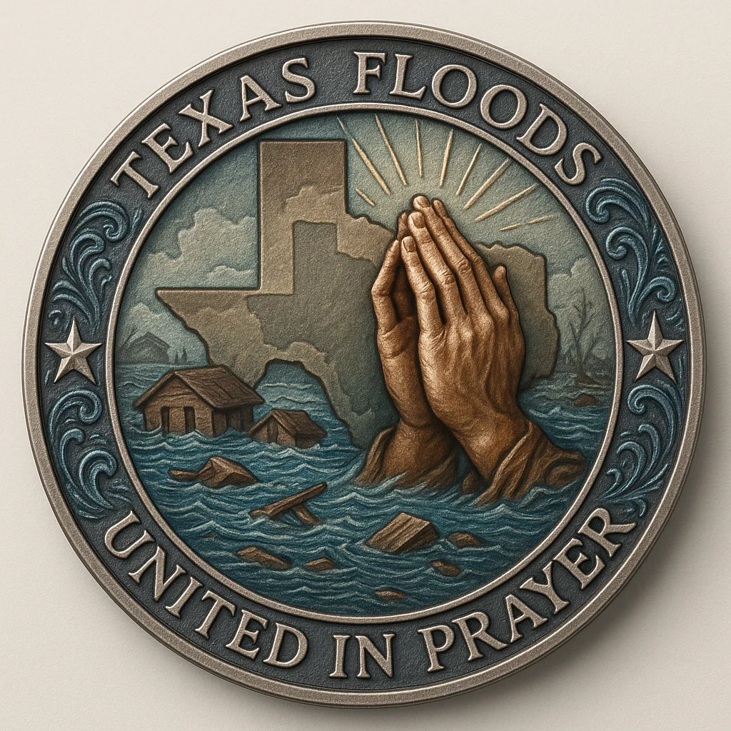 Texas Flood Prayer Coin