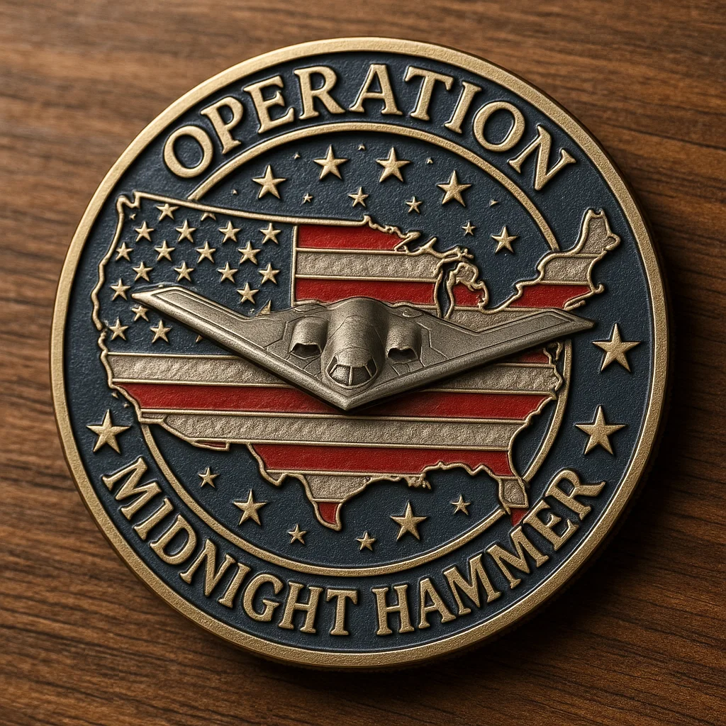 Operation Midnight Hammer Memorial Coin