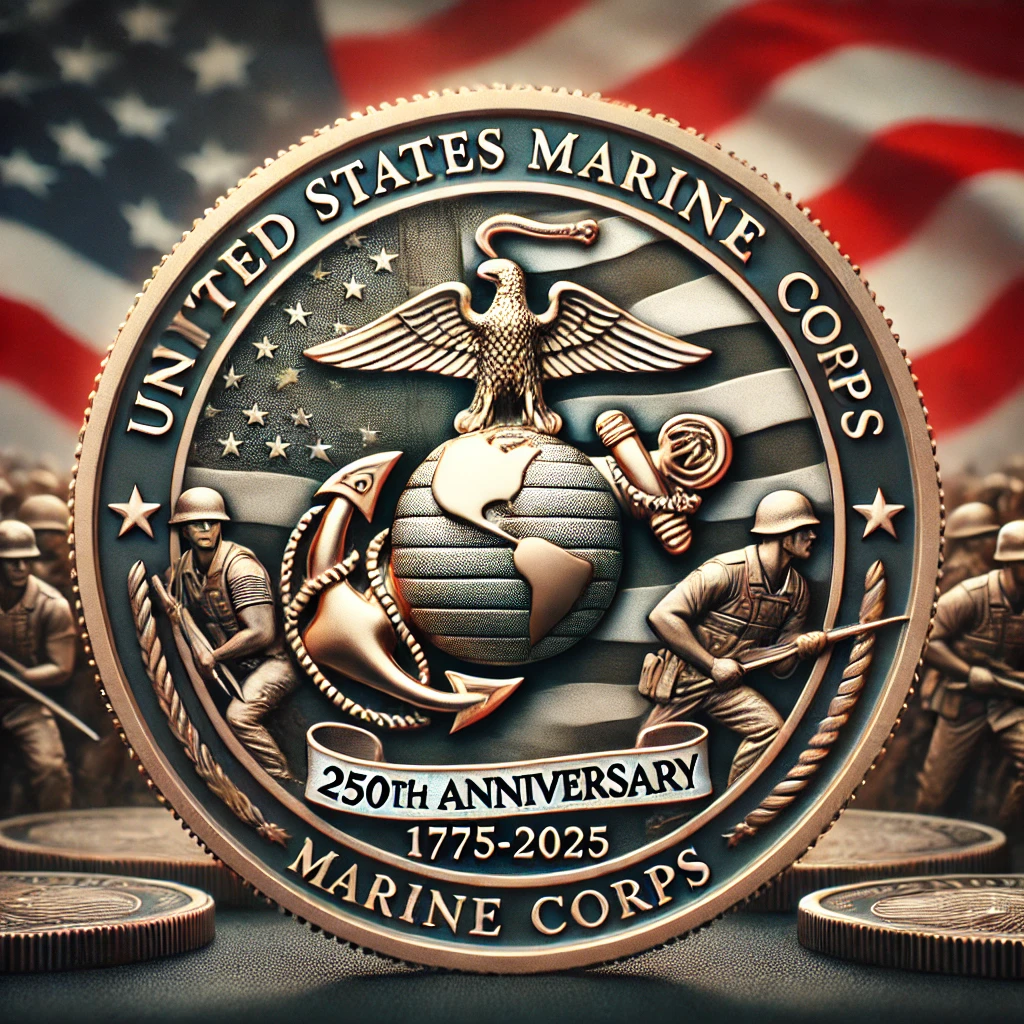 250th Anniversary U.S. Military Commemorative Coins