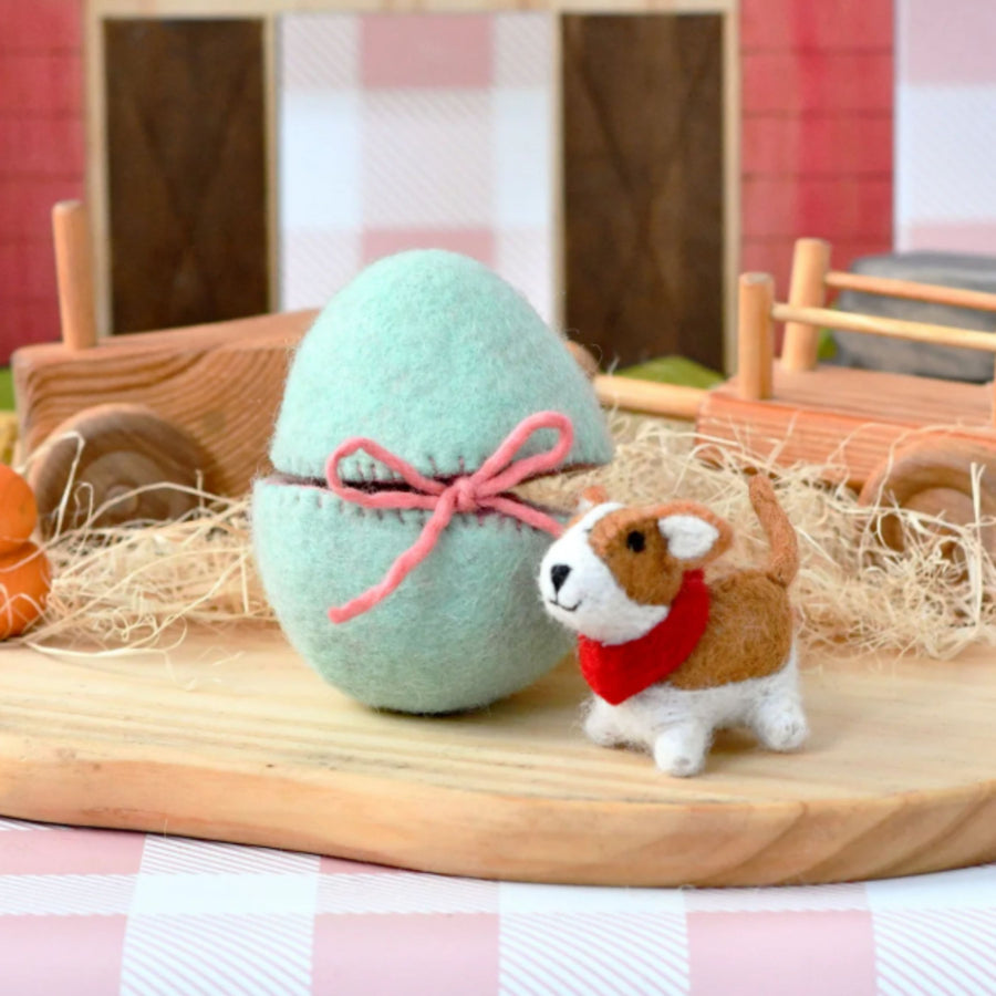 Surprise Easter Egg from Wool Felt