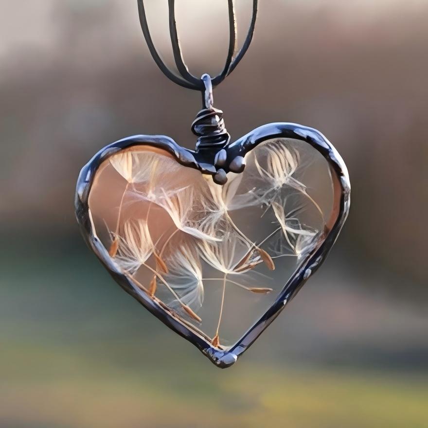 Dandelion Wish necklace