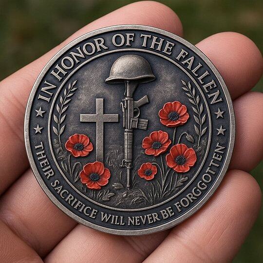 🕊️ Lest We Forget – Remembrance Commemorative Coin